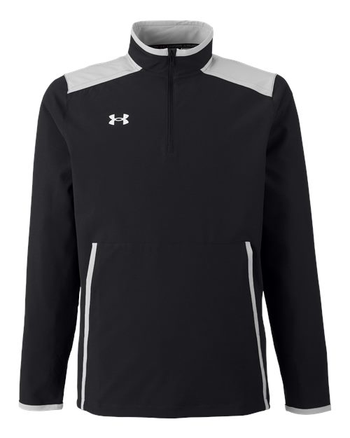 Men's Motivate 3.0 Quarter-Zip Pullover - Black/ Mod Grey/ White
