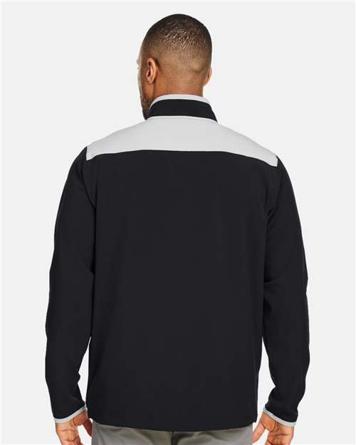 Men's Motivate 3.0 Quarter-Zip Pullover - Black/ Mod Grey/ White