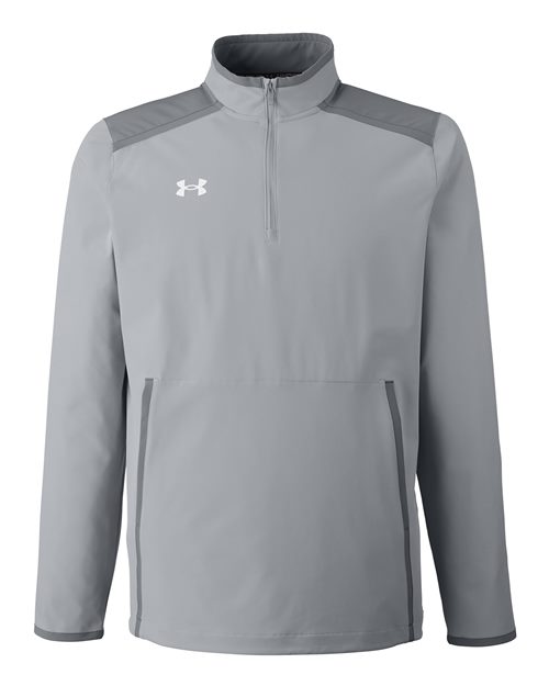Men's Motivate 3.0 Quarter-Zip Pullover - Mod Grey/ White