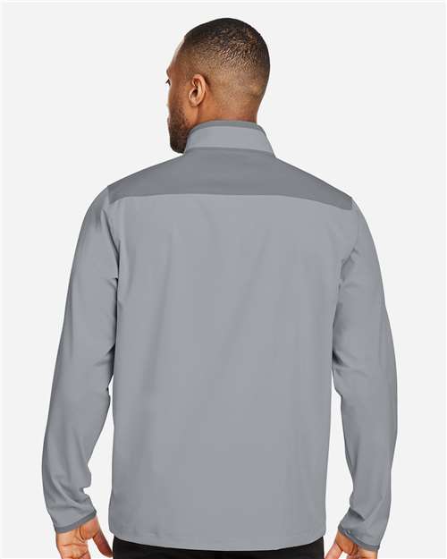 Men's Motivate 3.0 Quarter-Zip Pullover - Mod Grey/ White