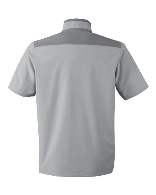 Men's Motivate 3.0 Short Sleeve Half-Zip - Mod Grey/ White