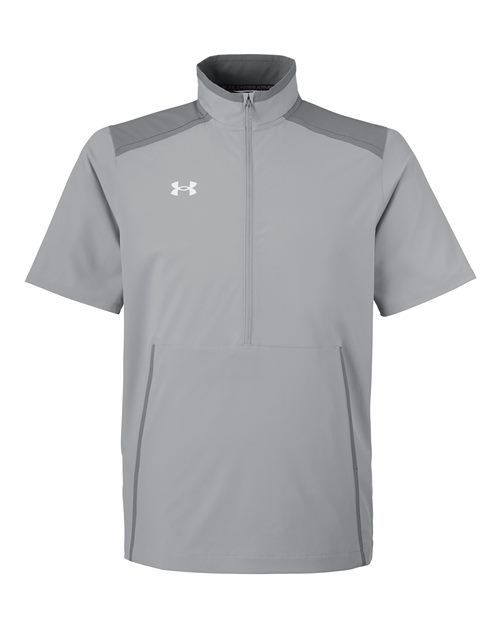 Men's Motivate 3.0 Short Sleeve Half-Zip - Mod Grey/ White
