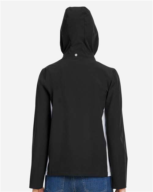 Women's Rival Stretch Jacket - Black/ White/ White
