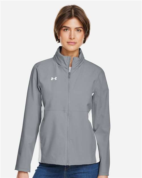Women's Rival Stretch Jacket - Mod Grey/ White