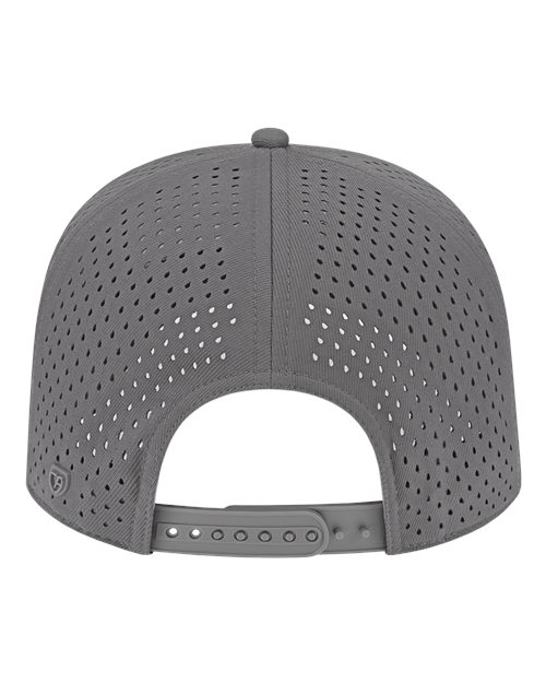 Premium Water-Resistant Perforated Cap - Charcoal