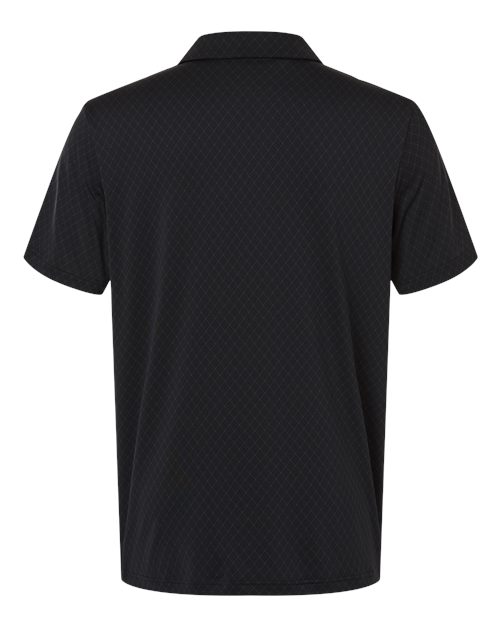 Men's 4-Way Stretch Printed Polo - Carbon