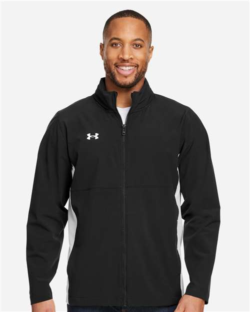 Men's Rival Stretch Jacket - Black/ White