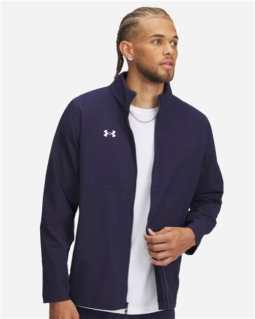 Men's Rival Stretch Jacket - Midnight Navy/ White