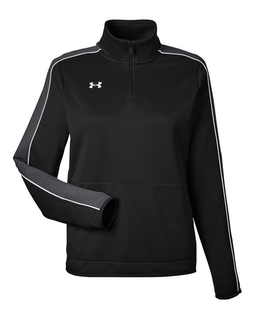 Women's Command 2.0 Quarter-Zip Pullover - Black/ White