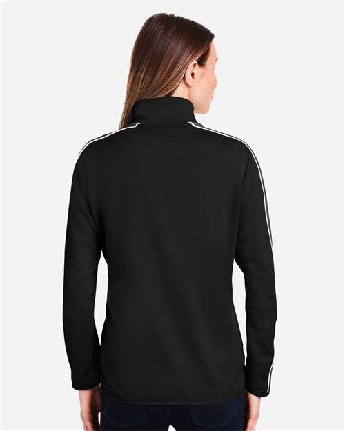 Women's Command 2.0 Quarter-Zip Pullover - Black/ White