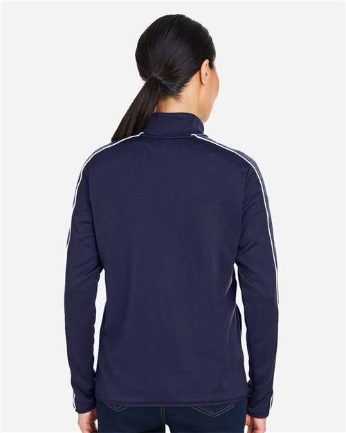 Women's Command 2.0 Quarter-Zip Pullover - Midnight Navy/ White
