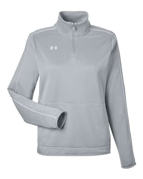 Women's Command 2.0 Quarter-Zip Pullover - Mod Grey/ White