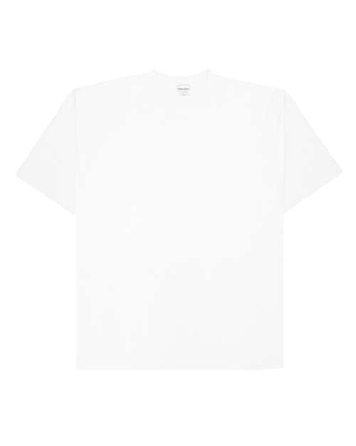 Unisex Garment-Dyed Reverse T-Shirt - White