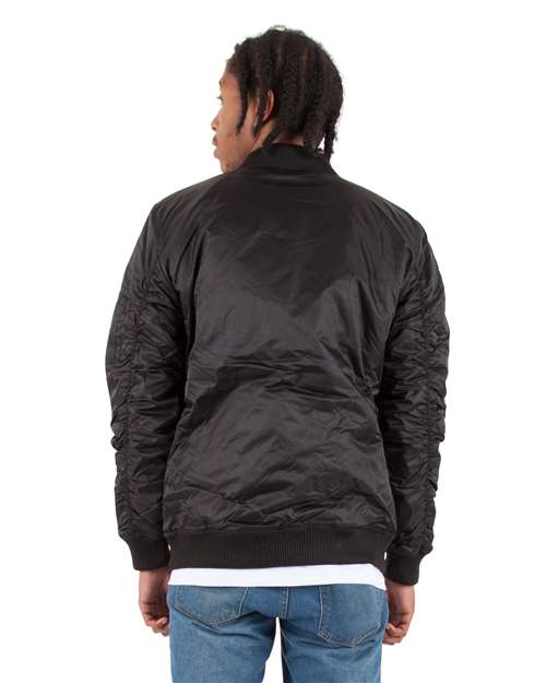 Unisex Bomber Jacket - Black