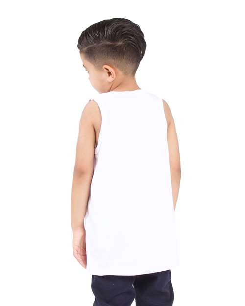 Youth Tank - White