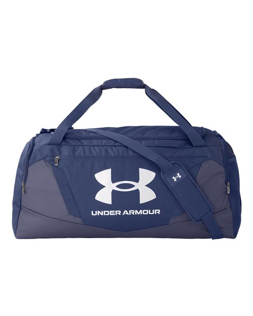 Undeniable 5.0 LG Duffel Bag - Midnight Navy/ Metallic Silver