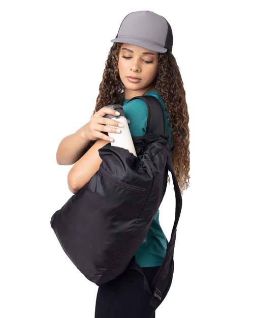 Getaway Cinchback Travel Backpack - Black