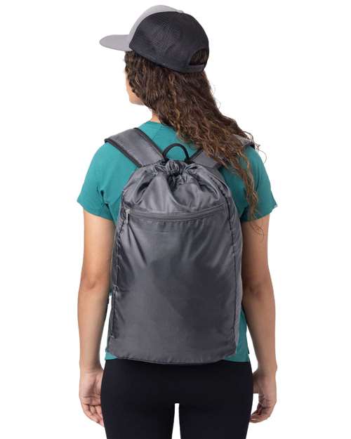 Getaway Cinchback Travel Backpack - Grey