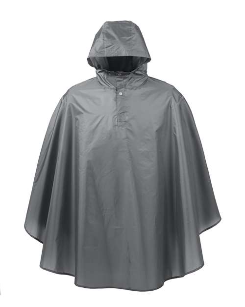 Unisex Zone Protect Packable Poncho - Sport Graphite