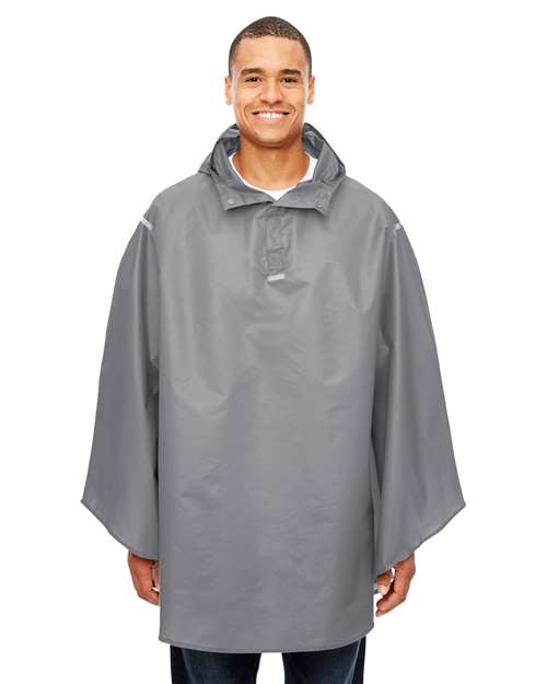 Unisex Zone Protect Packable Poncho - Sport Graphite