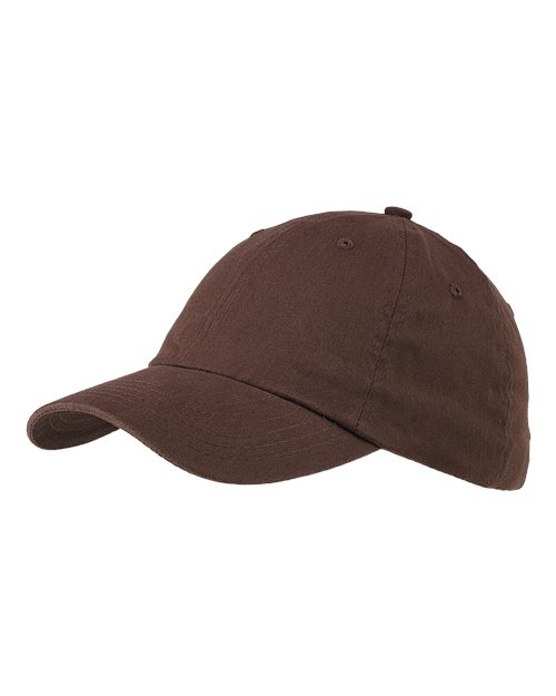 Classic Brushed Twill Cap - Coffee