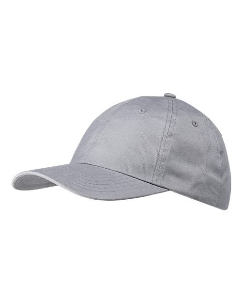 Classic Brushed Twill Cap - Light Grey