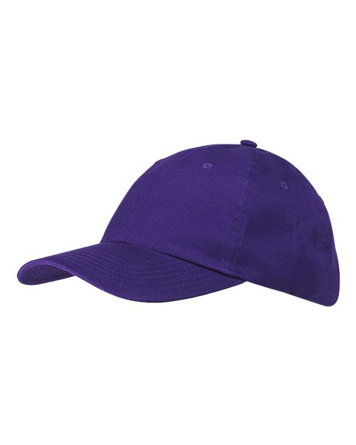Classic Brushed Twill Cap - Purple