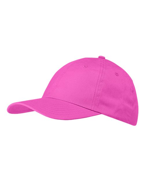 Classic Brushed Twill Cap - Raspberry