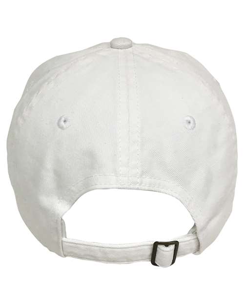 Classic Brushed Twill Cap - White