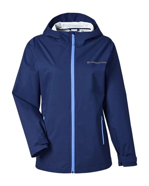 Women's Rain Shell Jacket - Deep Bay