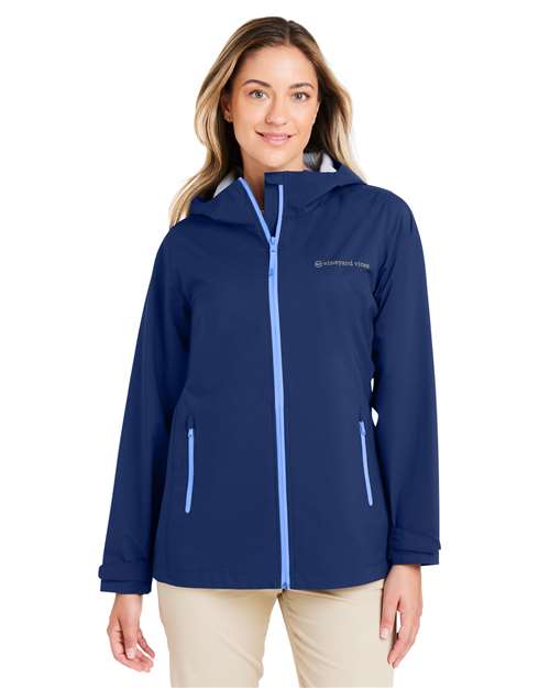 Women's Rain Shell Jacket - Deep Bay