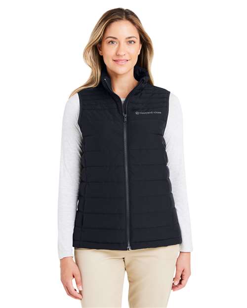 Women's Mountain Weekend Puffer Vest - Jet Black