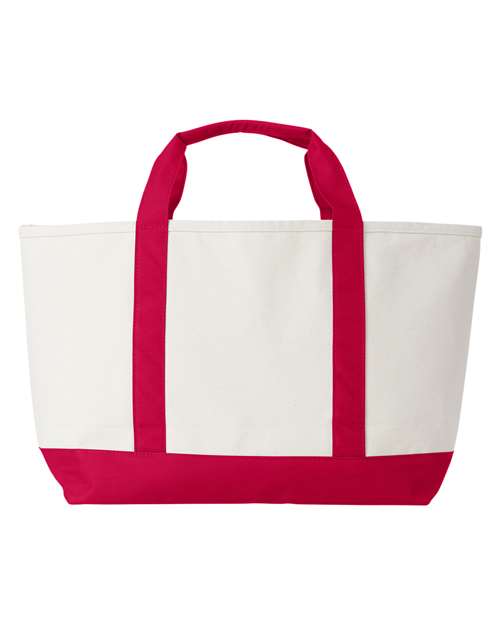 Captain Tote Bag - Light House Red