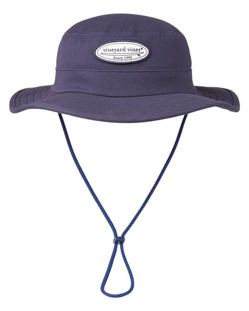 Surf Patch Canvas Bucket Hat - Vineyard Navy