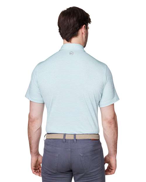 Men's Bradley Stripe Sankaty Polo - Andros Blue Tejeda