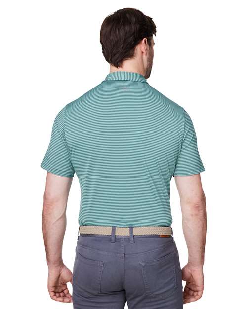 Men's Bradley Stripe Sankaty Polo - Sea Clay Green
