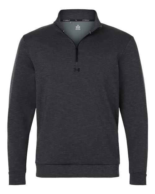 Men's Drive Midlayer Quarter-Zip Pullover - Black/ Black