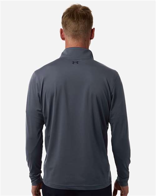 Men's Drive Quarter-Zip Pullover - Downpour Grey/ Midnight Navy