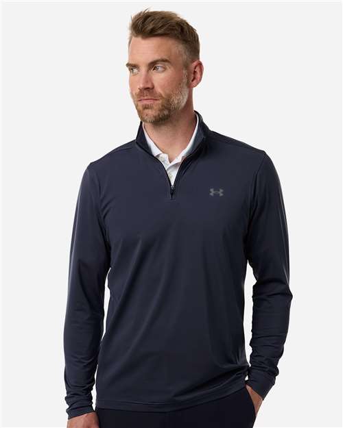 Men's Drive Quarter-Zip Pullover - Midnight Navy/ Castlerock