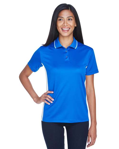 Women's Cool & Dry Sport Two-Tone Polo - Royal/ White