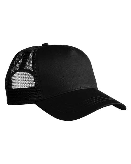 Eco Trucker Cap - Black/ Black