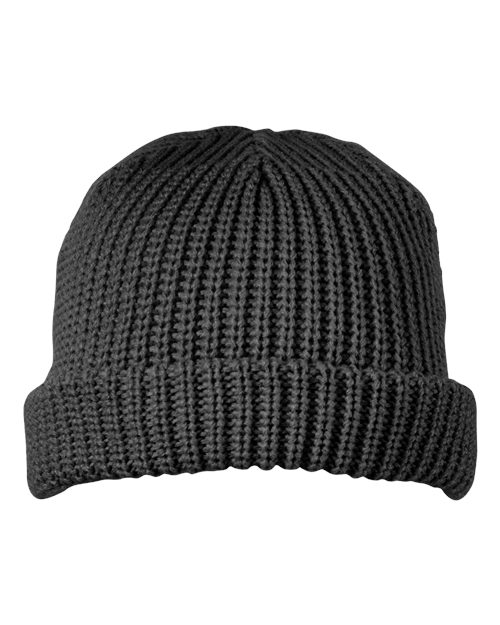 Dock Cuffed Beanie - Black