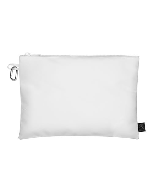 Grove Go-Go Pouch With Carabiner - White