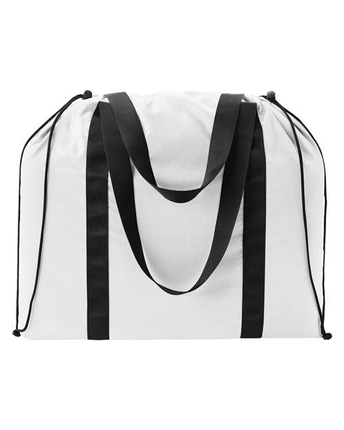 Durable Cinch Tote - White