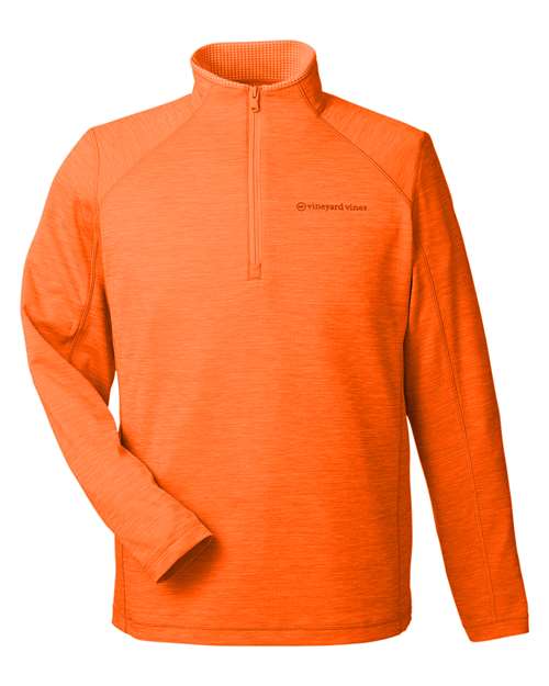 Men's Sankaty Quarter-Zip Pullover - Collegiate Orange