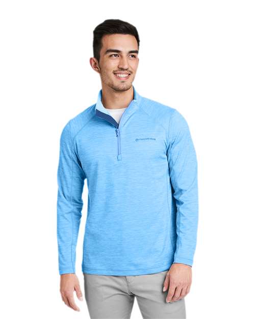 Men's Sankaty Quarter-Zip Pullover - Ocean Breeze