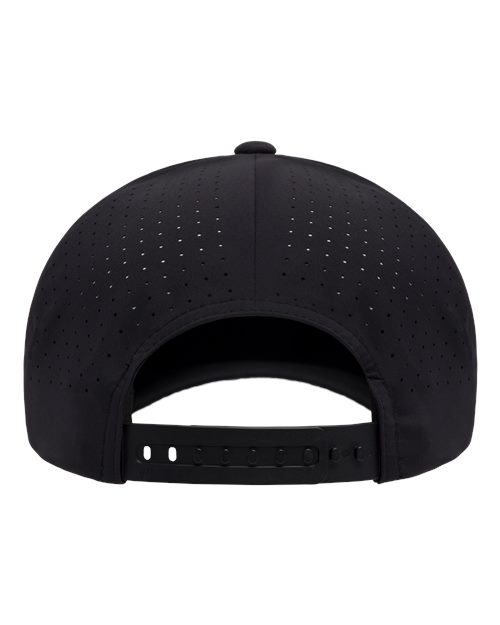 Delta® Snapback Perforated Cap - Black