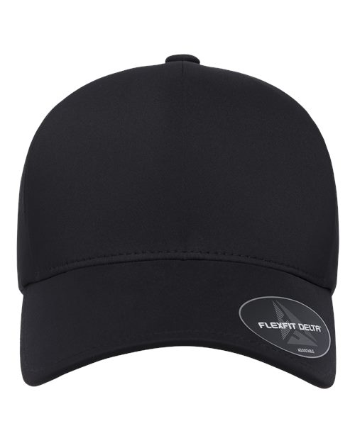 Delta® Snapback Perforated Cap - Black