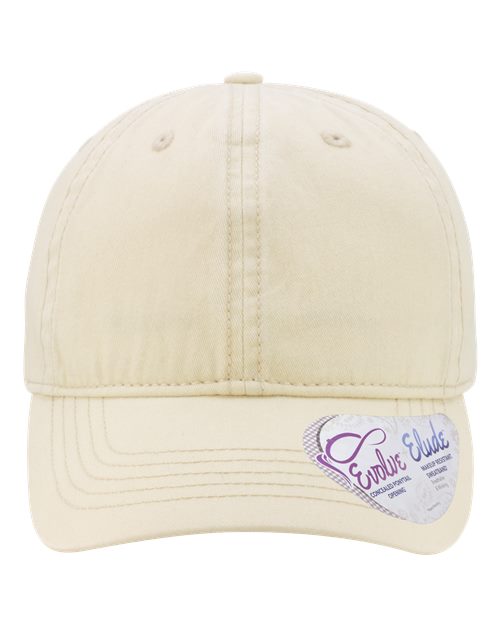 Women's Pigment-Dyed with Fashion Undervisor Cap - Vanilla/ Longhorn