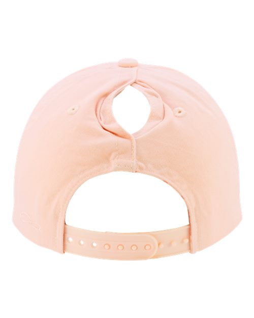 Women's Five-Panel Rope Cap - Pink Sorbet/ Floral